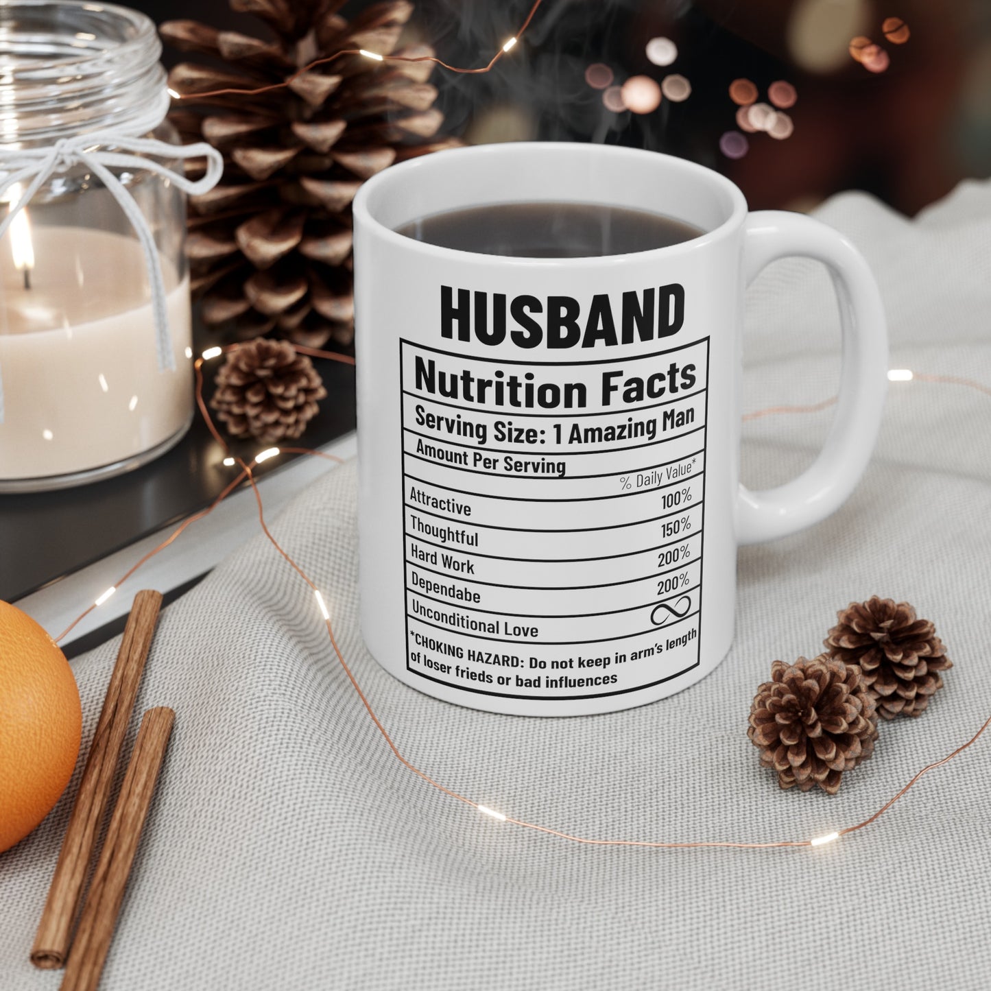 To My Husband | Ceramic Mug, (11oz, 15oz)